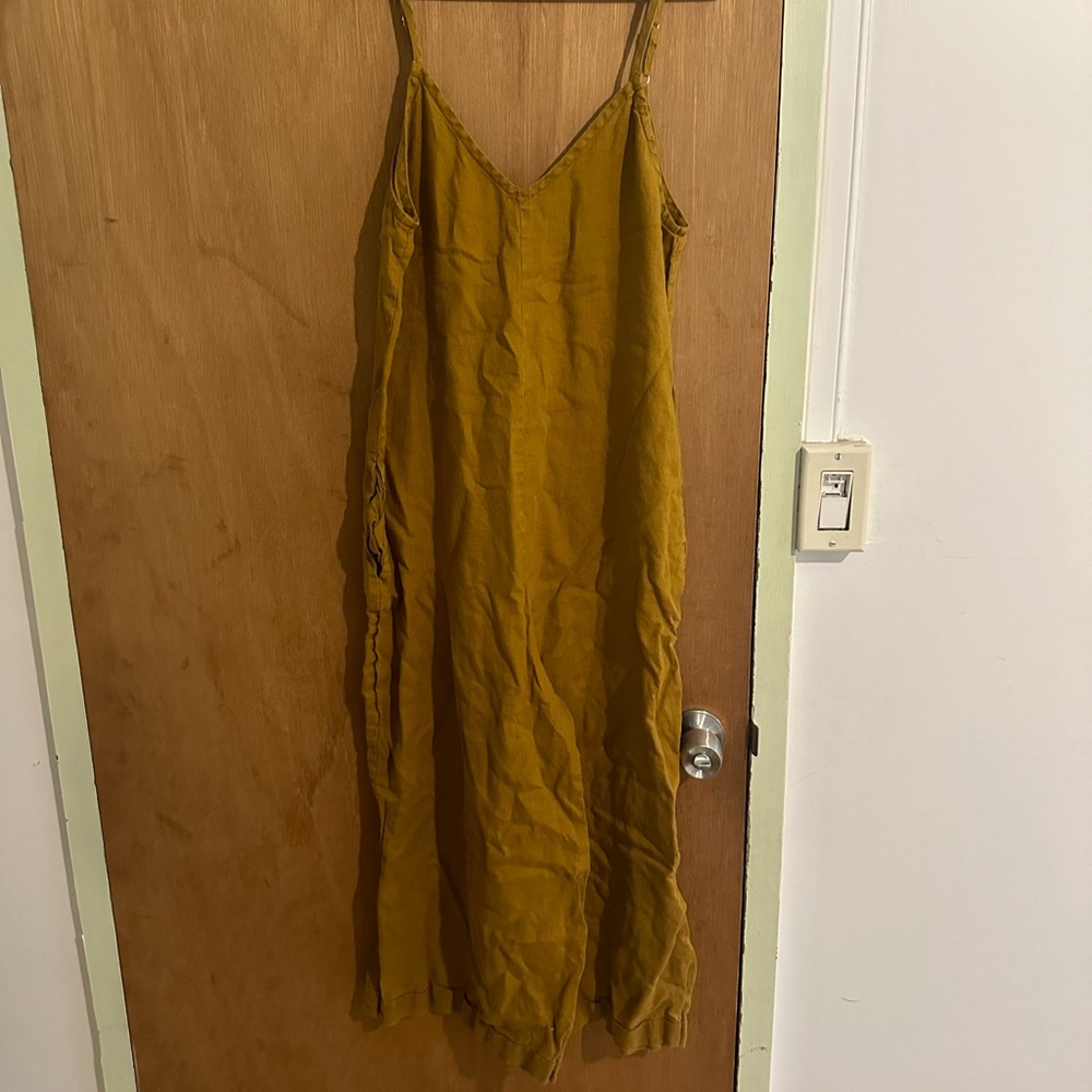 Ava Sky linen Jumpsuit